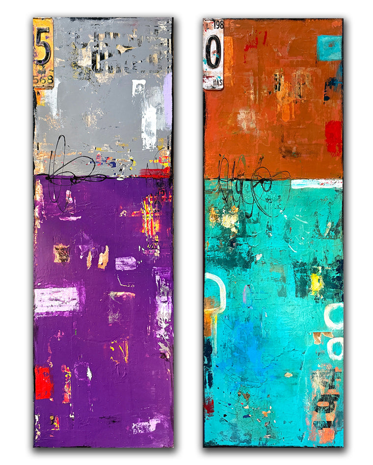 Urban Reflections (set of two)